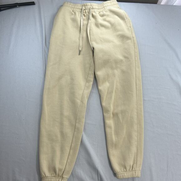 Juicy Couture x Forever 21 Women’s Tan Sweatpants Size S Joggers Rhinestones - Picture 3 of 6